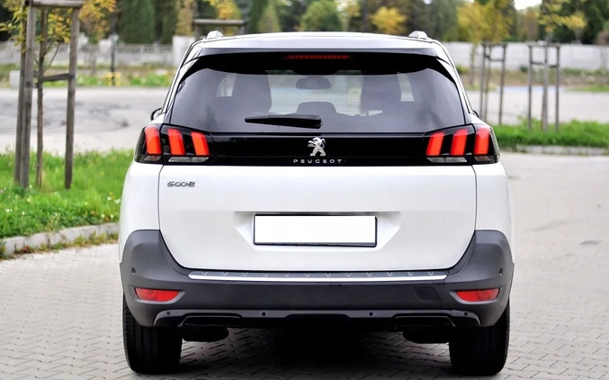 Peugeot 5008 cena 75900 przebieg: 180000, rok produkcji 2018 z Płock małe 529